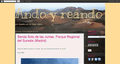 Desktop Screenshot of andoyreando.com